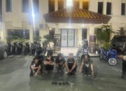 Lima Pemuda Pemegang Admin Tawuran Dan Pemakai Obat Terlarang Diamankan Tim TP3 Polrestro Jaktim