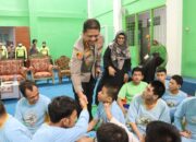 Bakti Kesehatan Polres Metro Depok Di SLB BCD Nusantara Dalam Rangka Hari Bhayangkara ke-78 Tahun