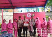 Hari Bhayangkara ke-78, Polres Metro Tangerang Kota Kembali Salurkan Bansos Dan Beri Pelayanan Kesehatan di Karawaci