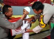 Bantuan Sosial Berupa Sembako Menjelang Hari Bhayangkara Ke 78 Tahun 2024 Kepada Yayasan Yatim Piatu Nurul Iman Jafariyah