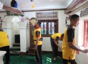 Polrestro Jakut Gelar Bakti Religi Di Masjid Al Alam Marunda Dalam Rangka Hari Bhayangkara Ke-78
