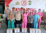 Antusias Warga Sambut Baksos Polres Jakut Di Rawa Bebek