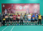 Polres Metro Jakarta Timur gelar Turnamen bulutangkis TNI-Polri Memperebutkan Kapolres Cup Dalam Menyambut HUT Bhayangkara ke-78