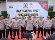 Menyongsong HUT ke-78 Bhayangkara, Akpol 1992 Pratisara Wirya Gelar Bakti Kesehatan Di Kalsel