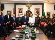 JAM-Pidum Prof. Dr. Asep Nana Mulyana Menerima Audiensi Duta Besar Republik Islam Iran Untuk Indonesia Yang Mulia Mohammad Boroujerdi