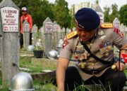 Jelang Peringatan HUT Bhayangkara Ke-78, Dankorbrimob Polri Ziarah Dan Tabur Bunga