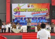Peringati Hari Bhayangkara Ke-78, Polresta Cirebon Gelar Turnamen Futsal Antar Pelajar