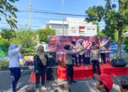 Gelar Bageur Band Di Car Free Day Bersama Jajaran Sat lantas Polres Cirebon