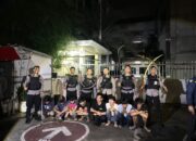 Tindakan Tegas Polres Metro Jakarta Selatan Membubarkan Aksi Tawuran Remaja
