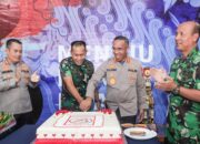 Surprise Jajaran TNI Kepada Polres Metro Jakarta Timur Di HUT Bhayangkara ke -78   