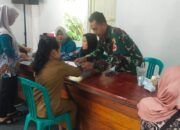 Peduli Kesehatan, Satgas Yonzipur 5/ABW Bantu Posbindu Puskesmas Badau