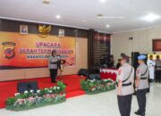Kapolresta Cirebon Pimpin Upacara Sertijab Wakapolresta 