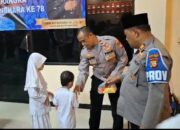 Polsek Metro Menteng Santuni Anak Yatim Piatu