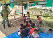SATGAS TNI WUJUDKAN MIMPI ANAK-ANAK MAYUBERI INGIN SEKOLAH