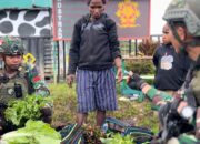 Satgas Yonif 509 Kostrad Laksanakan Kegiatan Rosita di Intan Jaya: Borong Hasil Tani Dari Mama Papua