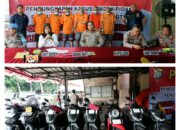 Polsek Metro Kebayoran Baru Tangkap Enam Orang Pelaku Curanmor, Dua Diantaranya Residivis Lapas Tangerang