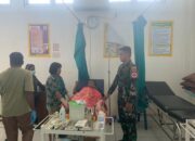 Satgas Pamtas Tamalatea Responsif Evakuasi Ibu Hamil Yang Alami Pendarahan Di Perbatasan RI-PNG