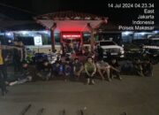 Belasan Pelaku Tawuran Yang Mempersenjati Diri Dengan Senapan Angin Dan Sajam Diringkus Polisi