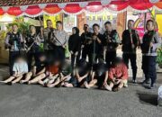 Gagalkan Aksi Tawuran Di Kemanggisan Jakbar, Polisi Amankan 7 Remaja, Senjata Tajam Hingga Molotov