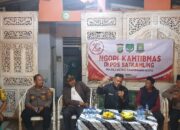 Ngopi Bareng Warga Tajur, Kapolsek Ciledug Sampaikan Pesan Kamtibmas