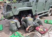 Tim Asistensi Teknis J-force Dan Pal Kostrad Berhasil Laksanakan Perbaikan Kendaraan ILSV Di Intan Jaya Sugapa