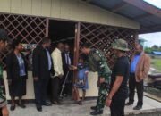 Komsos Dengan Tokoh Agama Gereja Tertua Di Kenyam, Dansatgas TNI Siap Fasilitasi Perbaikan Gereja