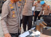 Kapolres Metro Tangerang Kota Cek Kesiapan Kendaraan Dinas Dan Alsus Hadapi Pilkada 2024