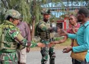 Satgas Yonif 509 Kostrad Lakukan Patroli dan Sapa Warga Demi Keamanan di TK Holomama