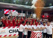 Tim basket The Police Mabes Polri Juara Kapolri Cup 2024