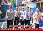 Polres Metro Tangerang Kota Menerima kunjungan Tim Ombudsman RI