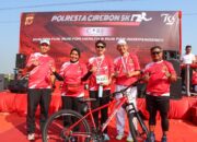 Memeriahkan Hari Kemerdekaan Republik Indonesia Ke-79, Polresta Cirebon Gelar Fun Run 5K