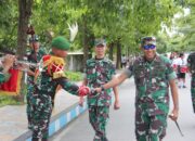 Danrem 151/Binaiya Resmikan Monumen Bagimu Negeri Jiwa Raga Kami Di Kodim 1502/Masohi