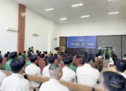 Satgas Yonzipur 5/ABW Hadiri Sertijab Kepala PLBN, Perkuat Sinergi Di Perbatasan