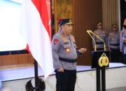 Kapolri Pimpin Kenaikan Pangkat 16 Pati Polri