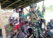 Satgas Habema Bantu Warga Mumugu Siapkan Rangkaian Acara HUT RI