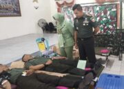 Rindam V Brawijaya Gelar Bakti Sosial Donor Darah