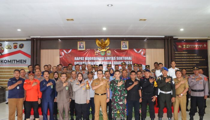 Polresta Cirebon Gelar Rapat Koordinasi Lintas Sektoral Pengamanan Pilkada Serentak 2024