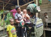 Marinir Habema Peduli Obati Warga Dekai