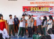 Gandeng elemen Mahasiswa, Kapolresta Cirebon Berikan Penyuluhan kepada Siswa SMK Muhammadiyah Lemahabang