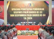Lulusan Sespimti Dan Sespimen 2024 Diharapkan Jadi Ikon Kebhinekaan