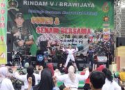 Fun Bike Ceria Dan Senam Sehat Bersama Rindam V Brawijaya