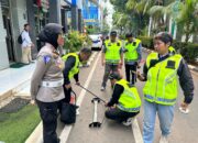 Ditlantas PMJ Lakukan Penyisiran Ranjau Paku, Amankan Perjalanan Pemimpin Gereja Katolik Dunia