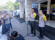 1400 Personil Ditlantas Polda Metro Jaya Dikerahkan Untuk Pengamanan Rolakir Selama Kunjungan Paus Fransiskus