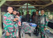 Selamatkan Generasi Masyarakat Papua Dari Narkoba, 7 Pelaku Pengedar Ganja Berhasil Diamankan Personel Satgas Yonif 122/TS
