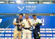 Tiga Atlet Polri Raih Medali Emas, Perak, Perunggu Lewat Cabor Judo Dan Muaythai di PON XXI Aceh Sumut