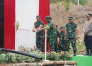 Resmikan Dam Parit Irigasi, Kasad Dorong Hanpangan Untuk Sejahterakan Ribuan Petani Sukabumi