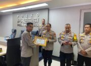 Polsek Kawasan Sunda Kelapa Terima Piagam Penghargaan Kompolnas Awards 2024