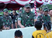 Resmikan Sumur Bor Di Palangkaraya, Kasad : Program TNI AD Tingkatkan Kesejahteraan Dan Ketahanan Pangan