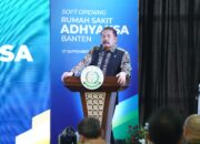 Jaksa Agung ST Burhanuddin Melakukan Soft Opening Rumah Sakit Adhyaksa Banten