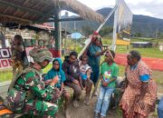 Pelayanan Kesehatan Gratis Satgas Habema Bahagiakan Warga Ninggabuma